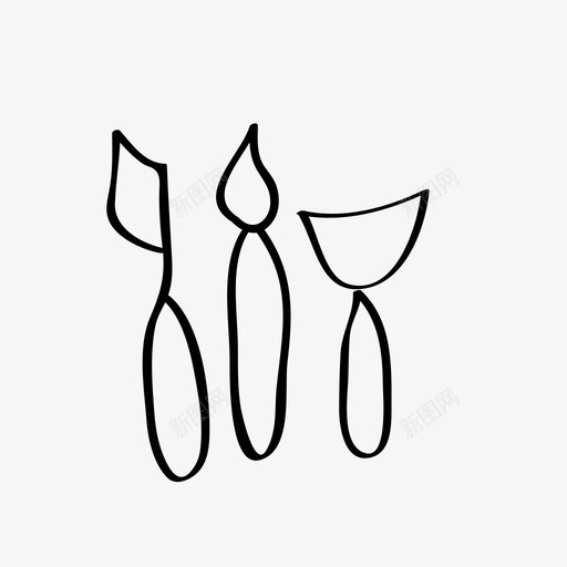 绘画工具艺术艺术家图标svg_新图网 https://ixintu.com 创作 墨西哥 油画 灵感 绘画工具 艺术 艺术家 艺术抽象 风景