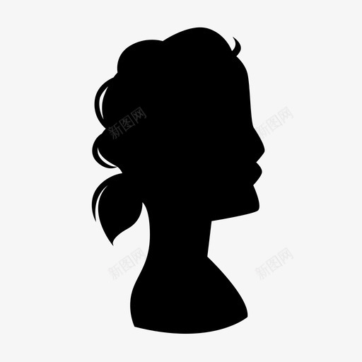 男的女孩儿图标svg_新图网 https://ixintu.com 女孩儿 男的
