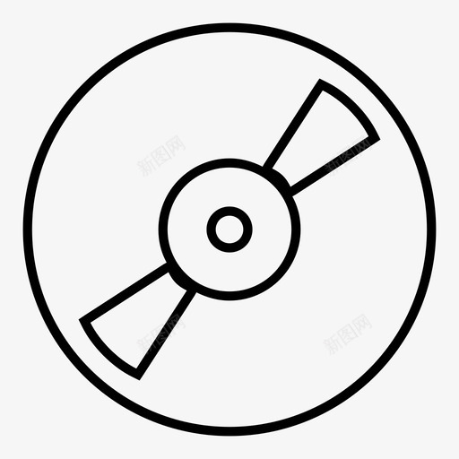 黑胶唱片唱片专辑图标svg_新图网 https://ixintu.com 唱片专辑 黑胶唱片