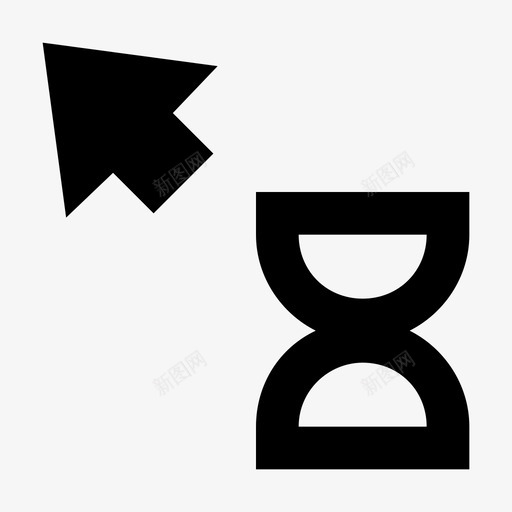 加载光标沙漏指针时间图标svg_新图网 https://ixintu.com 加载光标 加载指针 控件和导航箭头材料设计图标 时钟 时间 沙漏 沙漏指针 箭头 计算机