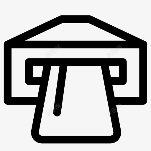 读卡器接受的卡卡槽图标svg_新图网 https://ixintu.com 使用信用卡 信用卡 借记卡 卡槽 在这里付款 接受的卡 插入卡 读卡器 银行