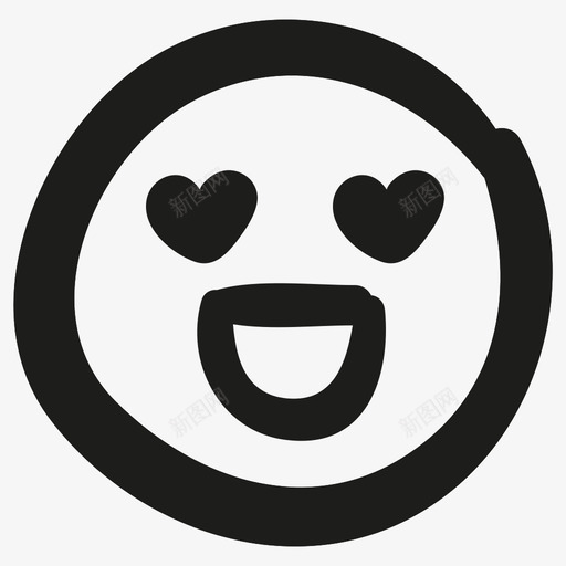 在爱情中快乐图标svg_新图网 https://ixintu.com 在爱情中快乐