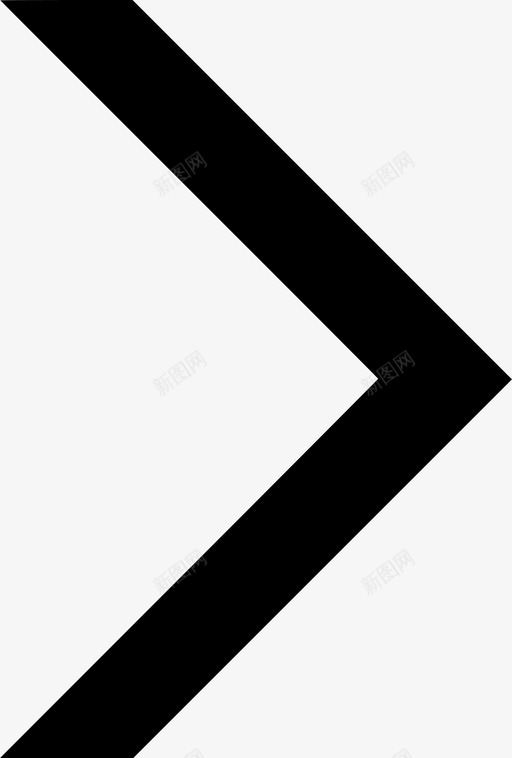 右转前进指针图标svg_新图网 https://ixintu.com 下一个 前进 右转 大于 指针 方向 移动 箭头 继续