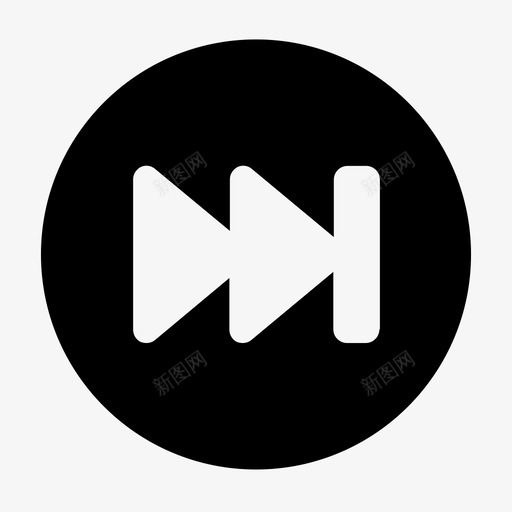 下一步音乐控制移动图标svg_新图网 https://ixintu.com 下一步 动作 媒体控制 快进 按钮 检查 注意 活动 移动 音乐控制 音乐播放器控制