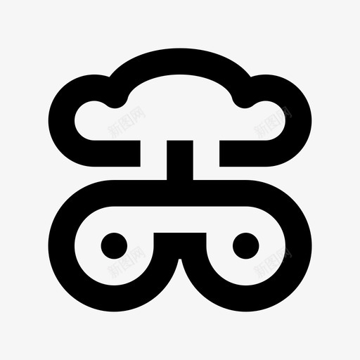 云游戏云数据技术材质图标svg_新图网 https://ixintu.com 云数据技术材质图标 云游戏