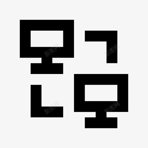 屏幕共享工作区一起图标svg_新图网 https://ixintu.com seo网络优化材料图标 一起 协作 客户端服务器 屏幕共享 工作区 数据交换 数据共享 监视器 网络 计算机