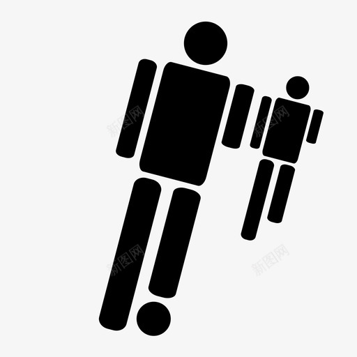 追球人类活动的形状图标svg_新图网 https://ixintu.com 人类活动的形状 追球