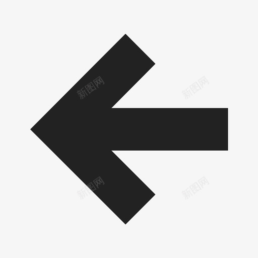 左箭头左箭头图标svg_新图网 https://ixintu.com 左 左箭头 指示器 方向 标牌 箭头 绘图 跟踪