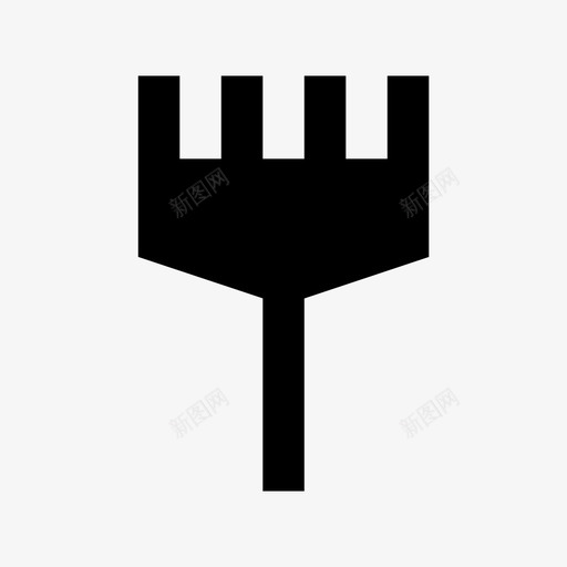 着色刷美容和水疗材料固体图标svg_新图网 https://ixintu.com 着色刷 美容和水疗材料固体图标