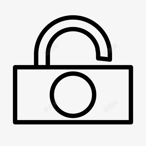 组合锁打开挂锁密码图标svg_新图网 https://ixintu.com 安全 密码 挂锁 组合锁打开 解锁 锁