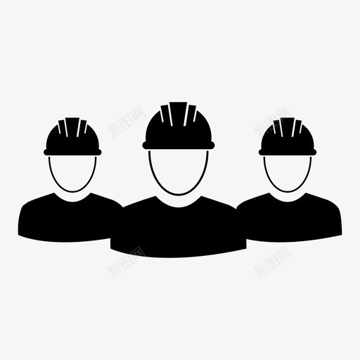 劳工工人潮汐图标svg_新图网 https://ixintu.com 劳工 工人 工程师 建筑 振荡 民工 水流 涌浪 潮汐 脉冲