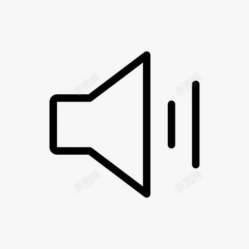 声音打开增加音量音乐打开图标svg_新图网 https://ixintu.com 增加音量 声音打开 音乐打开 音量水平