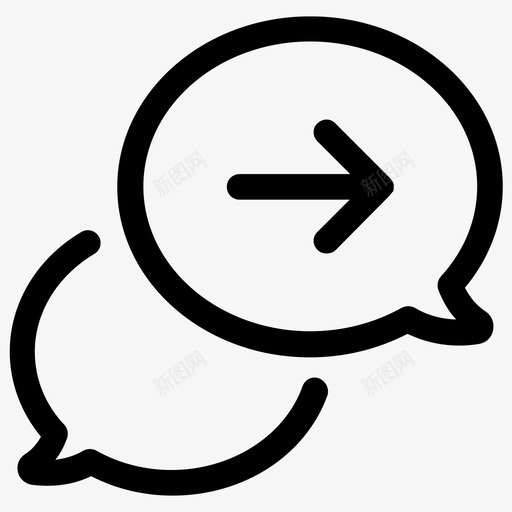 发送转发消息图标svg_新图网 https://ixintu.com 发送 回复 消息 短信 转发 通信线路第1卷