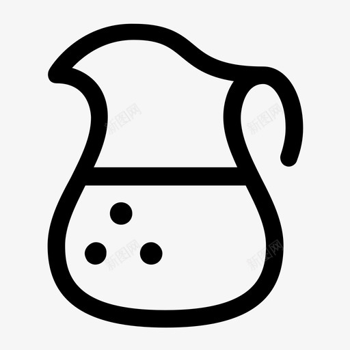 柠檬水饮料壶图标svg_新图网 https://ixintu.com 可乐 壶 柠檬水 水 茶 食物 饮料