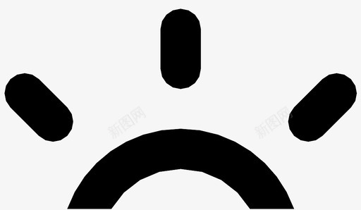 日落黎明傍晚图标svg_新图网 https://ixintu.com 傍晚 日出 日落 早晨 清新 黎明