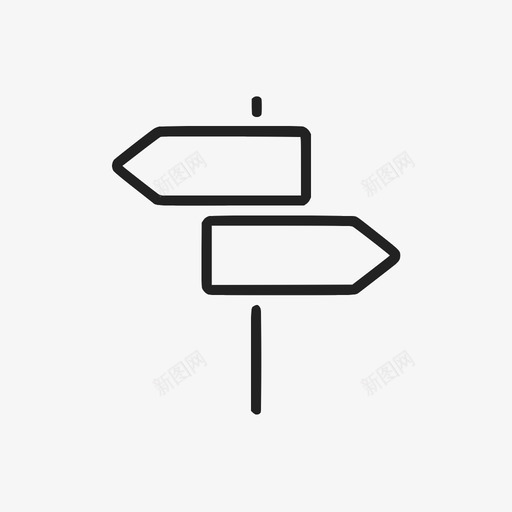 方向标箭头图标svg_新图网 https://ixintu.com 方向标 箭头