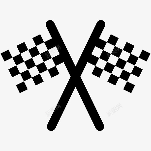 运动旗目的地旗旗图标svg_新图网 https://ixintu.com 位置旗 旗 目的地旗 运动图标集 运动旗