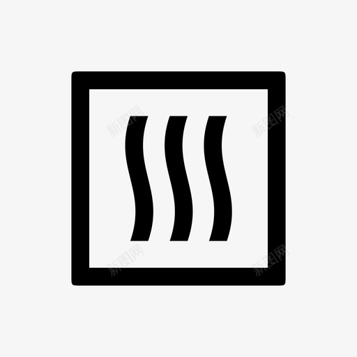 烤箱高热量烘焙高热量图标svg_新图网 https://ixintu.com 微波炉 炉子 烘焙 烤箱高热量 高热量