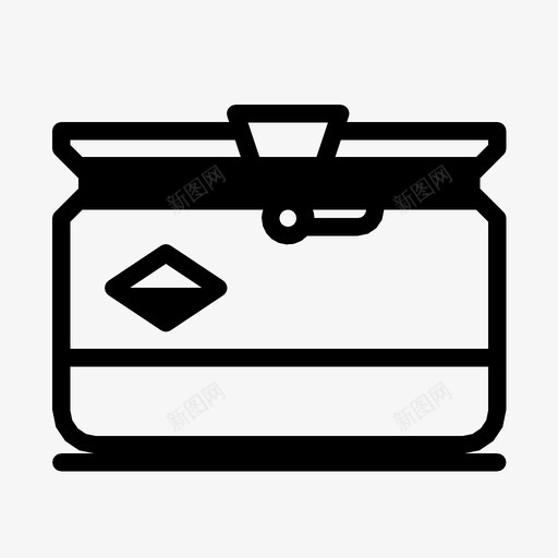 冰箱海滩饮料图标svg_新图网 https://ixintu.com 冰箱 户外 海滩 饮料