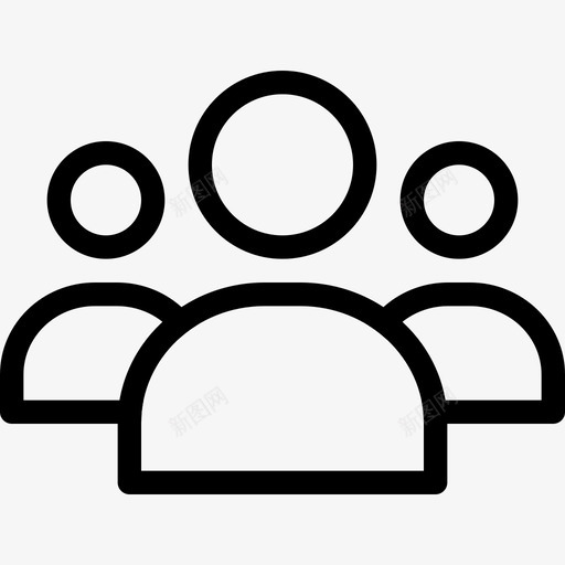 组织业务组图标svg_新图网 https://ixintu.com dottie 业务 团队 工作 用户 组 组织