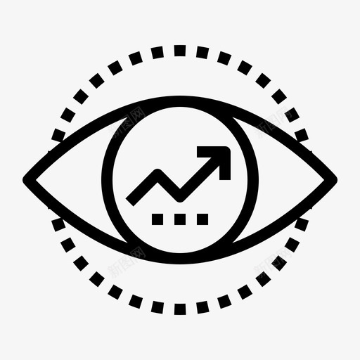 视野清晰公司图标svg_新图网 https://ixintu.com 公司 商业状况 成长 清晰 目标 眼睛 视野