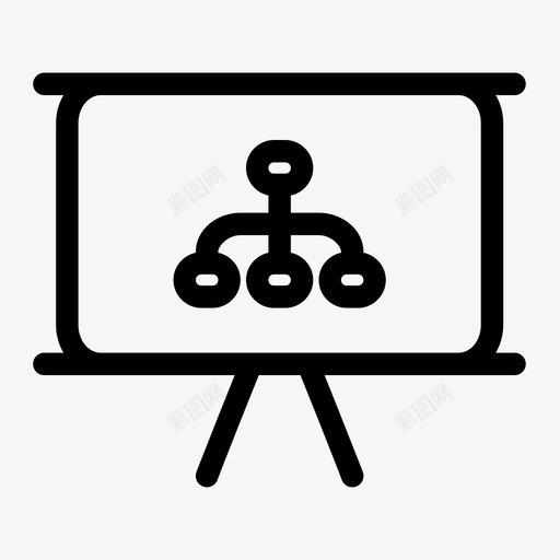 图形投影屏幕图表图标svg_新图网 https://ixintu.com 图形投影屏幕 图表