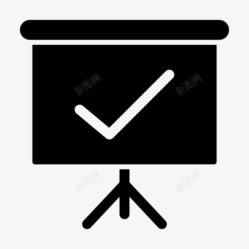 董事会批准大屏幕显示屏投影图标svg_新图网 https://ixintu.com 大屏幕 屏幕投影仪 显示屏投影 立式屏幕 董事会批准 视频投影