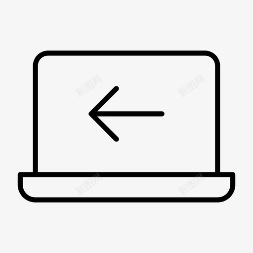 上一个笔记本以前的笔记本笔记本电脑屏幕图标svg_新图网 https://ixintu.com macbook 上一个笔记本 上网本 以前的笔记本 屏幕通知 笔记本电脑屏幕