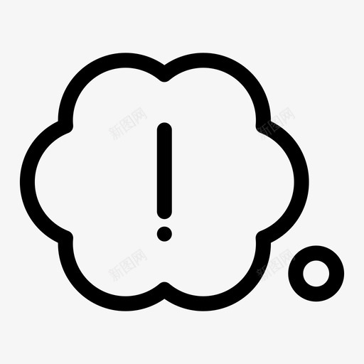 感叹号思维泡泡感叹思维泡泡惊喜图标svg_新图网 https://ixintu.com 三次 兴奋 惊喜 感叹号 感叹号思维泡泡 感叹思维泡泡 欢乐 能量 言语 言语泡泡