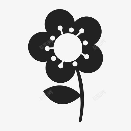 花花的力量图标svg_新图网 https://ixintu.com 花 花的力量