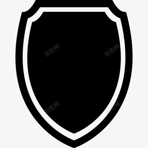 盾牌符号形状奖品图标svg_新图网 https://ixintu.com 奖品 形状 盾牌符号