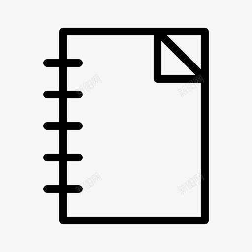 文件商务桌面图标svg_新图网 https://ixintu.com 办公室 商务 文件 文具 桌面 设备