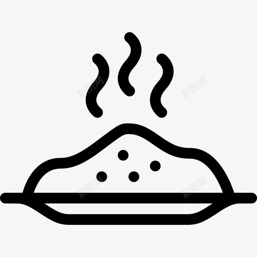 米菜吃图标svg_新图网 https://ixintu.com 吃 多蒂 米 菜 饭