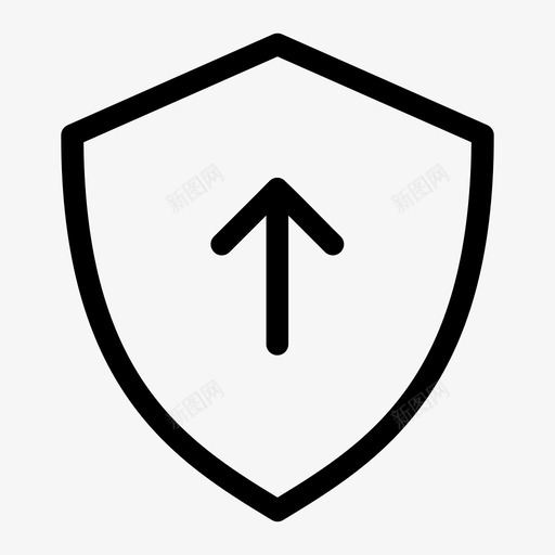 屏蔽上传防病毒防御图标svg_新图网 https://ixintu.com 安全 安全徽章 屏蔽上传 防御 防病毒