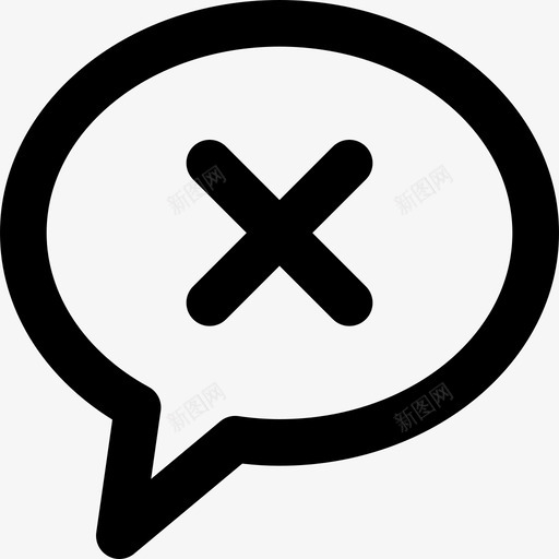删除聊天信息讨论删除消息图标svg_新图网 https://ixintu.com 删除消息 删除聊天信息 剪切一组可爱的线条图标 支持 独特风格 讨论 非常适合用户界面和基于24x24像素网格的功能图形
