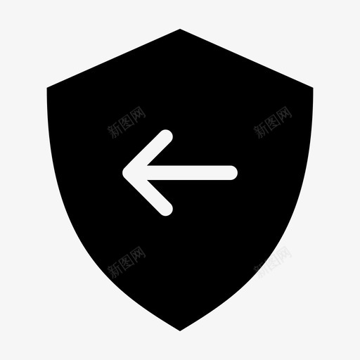 防护罩上一个防病毒防御者图标svg_新图网 https://ixintu.com 受保护 安全 安全徽章 防御者 防护罩上一个 防病毒