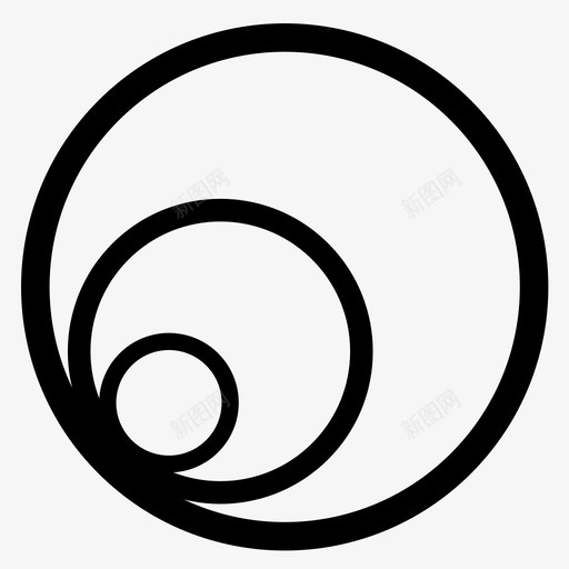 向上分层潮汐浪涌图标svg_新图网 https://ixintu.com 修剪 同心圆 同心圆层 向上分层 成长 最新技术 水流 浪涌 潮汐 运动 透视
