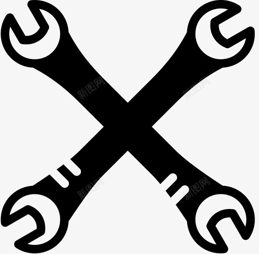 采购产品扳手建筑工具图标svg_新图网 https://ixintu.com 工作 工具 建筑 粉碎图标建筑固体 采购产品扳手
