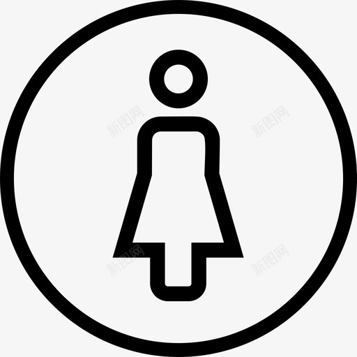 女人女孩她的图标svg_新图网 https://ixintu.com 厕所 女人 女孩 她的 小姐 概述1