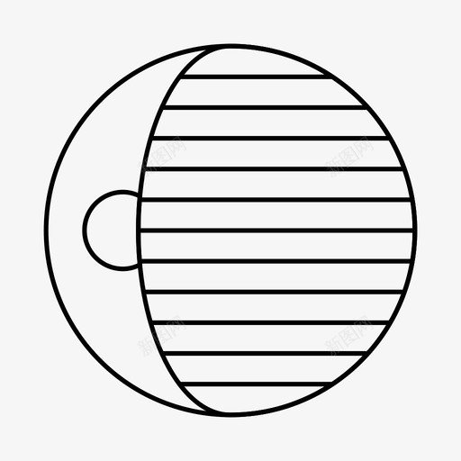 月球天文学星系图标svg_新图网 https://ixintu.com 地球 天文学 太空 星系 月球 行星