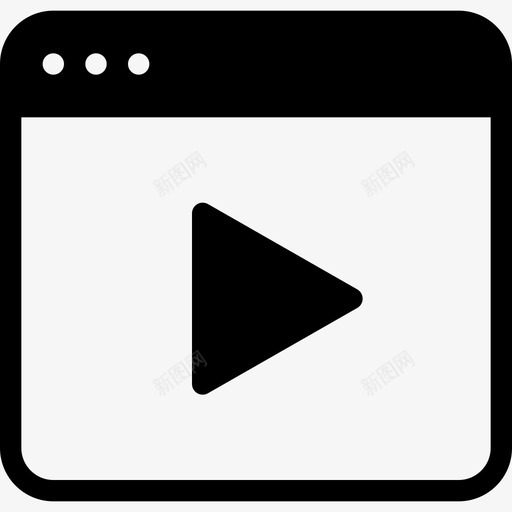 媒体播放器应用程序照相机图标svg_新图网 https://ixintu.com 媒体播放器 应用程序 照相机 窗口和应用程序实心图标 胶片 视频