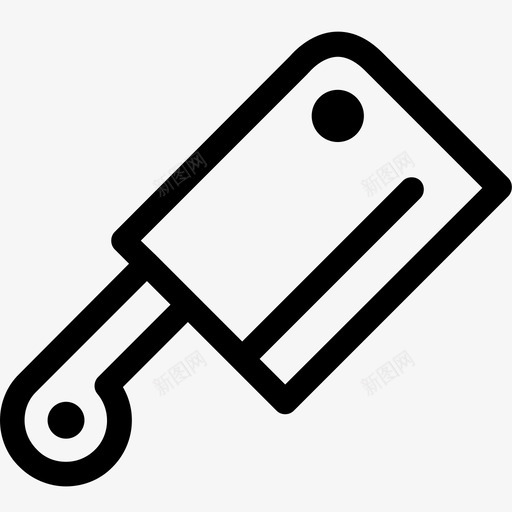 切肉刀屠夫屠宰图标svg_新图网 https://ixintu.com wsd生产线混合 刀 切肉刀 屠夫 屠宰 工具