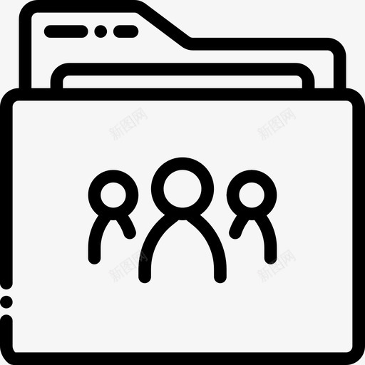 共享文件夹业务办公室图标svg_新图网 https://ixintu.com 业务 共享文件夹 共享文件夹大纲集合 办公室