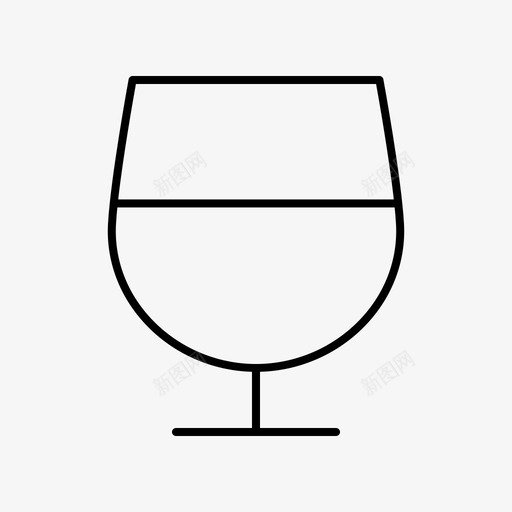 白兰地酒吧鸡尾酒图标svg_新图网 https://ixintu.com 白兰地 酒吧 酒廊 餐厅 饮料 鸡尾酒