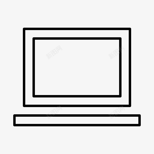 笔记本电脑硬件服务图标svg_新图网 https://ixintu.com 技术 服务 电脑支持 硬件 笔记本电脑 软件