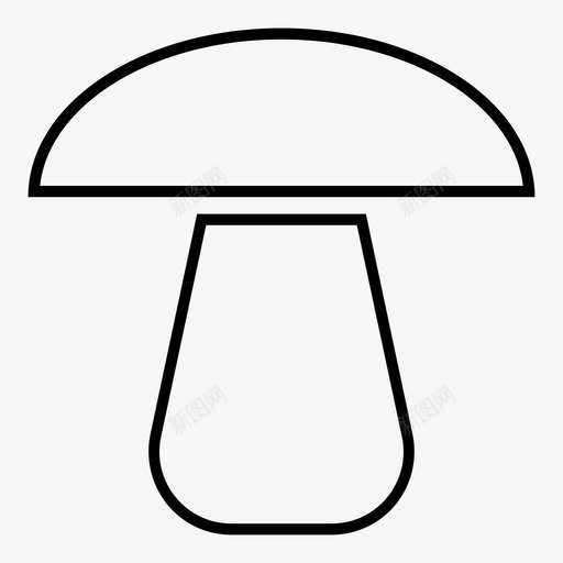 牛肝菌蘑菇素食主义者素食主义者图标svg_新图网 https://ixintu.com 牛肝菌 蘑菇素食主义者素食主义者