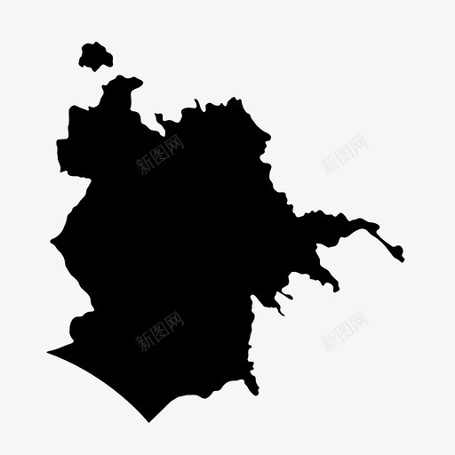 罗马边界意大利图标svg_新图网 https://ixintu.com 地图 意大利 罗马 自治市 边界