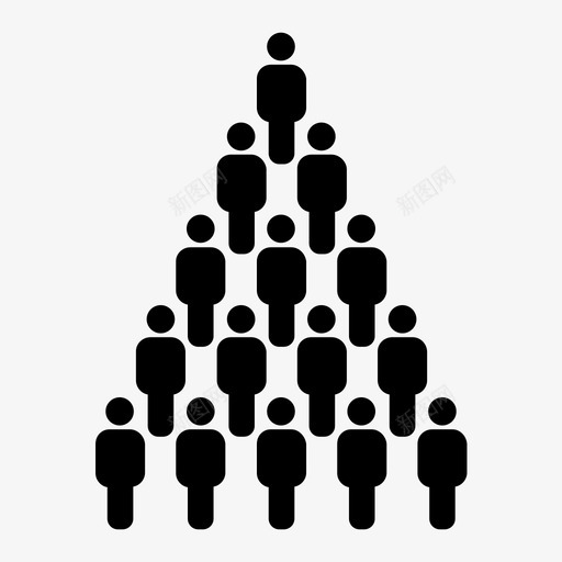 金字塔权威人群图标svg_新图网 https://ixintu.com 人的模式 人群 权威 治理 等级 金字塔 金字塔计划