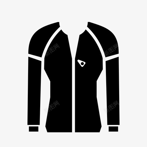 女式连肩袖棒球衫服装图标svg_新图网 https://ixintu.com 女式连肩袖棒球衫 服装