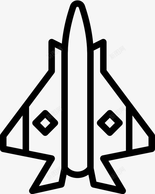 飞机军队士兵图标svg_新图网 https://ixintu.com 军队 士兵 徽章军队大纲 战争 飞机